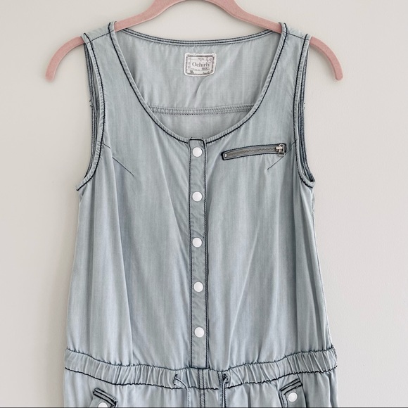 Ochirly Soft Denim Look Women’s Overalls - Picture 2 of 15